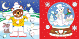 Color-By-Foil Sticker Book - Christmas