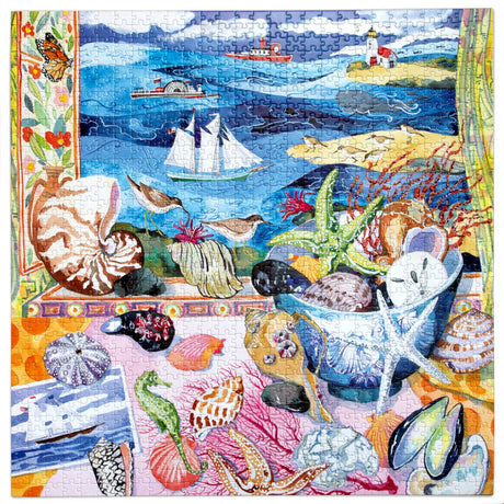 Seashells By the Shore 1000 Piece Puzzle
