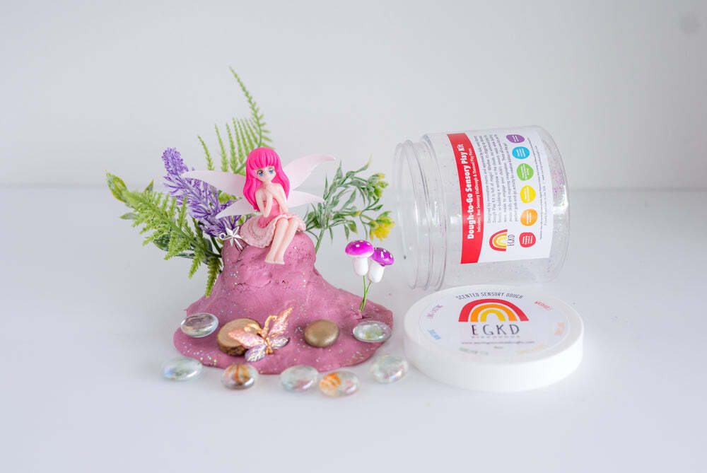 Fairy (Sugar Plum) Play Dough-To-Go Kit