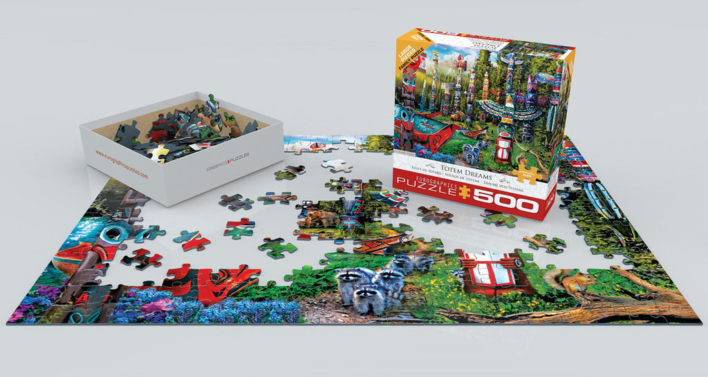 Totem Dream 500-Piece Puzzle (Small box)