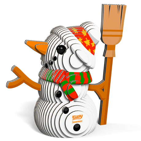 Eugy Snowman 3D Puzzle
