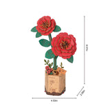 Modern Wooden Puzzle: Camelia
