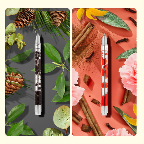 Lifelines Scented Lava Pen Set Black/Red