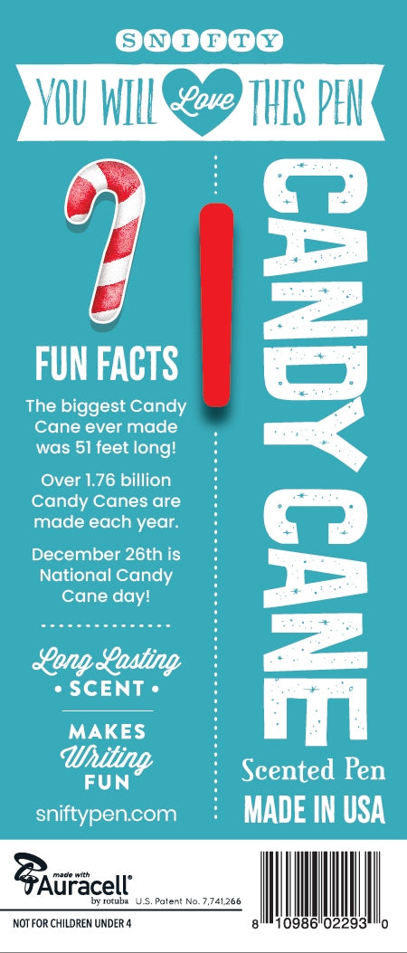 SNIFTY Candy Cane Scented Pen