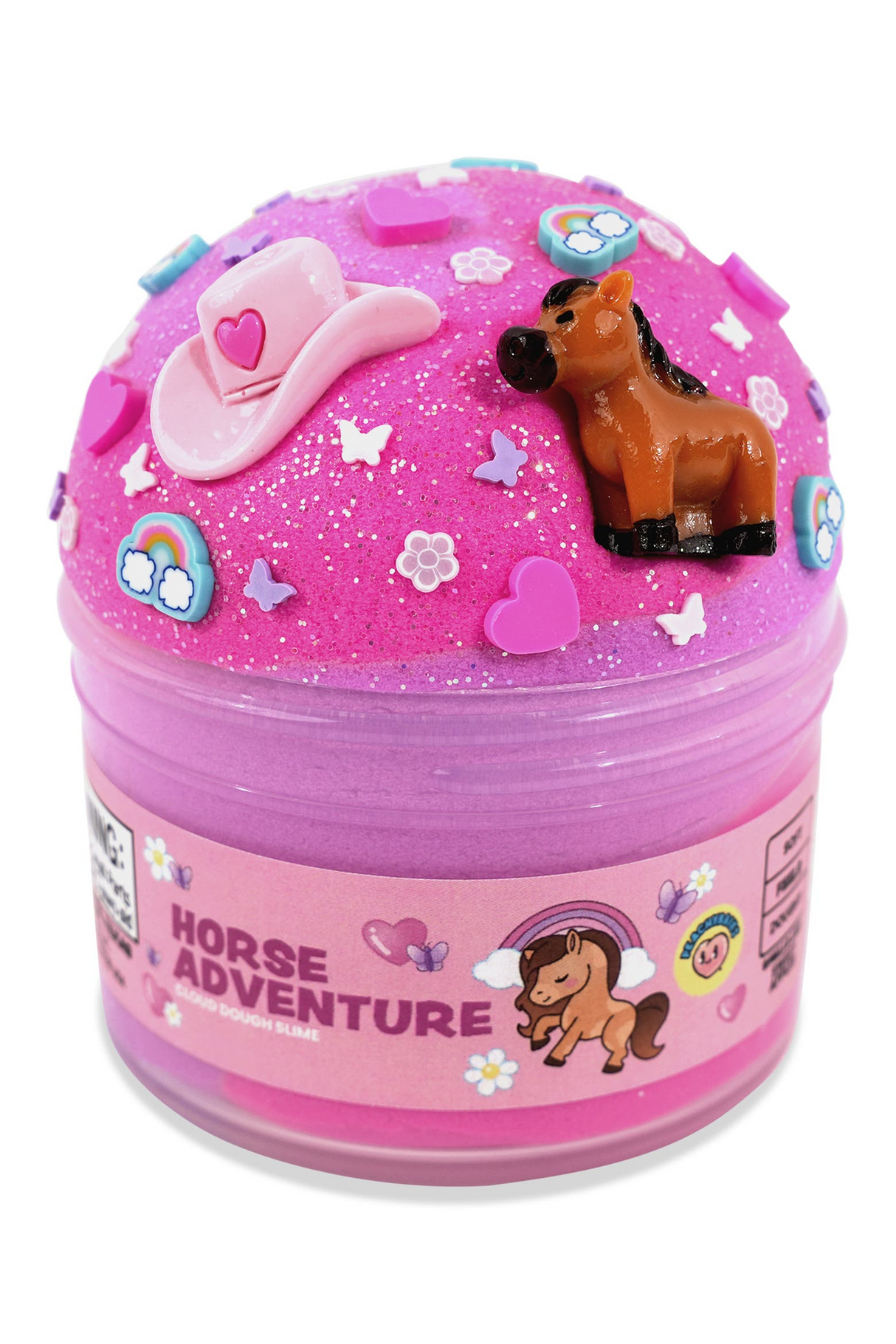 Peachy's Horse Adventure Cloud Dough Slime