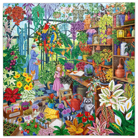 Alchemist's Greenhouse 1000 Piece Square Puzzle