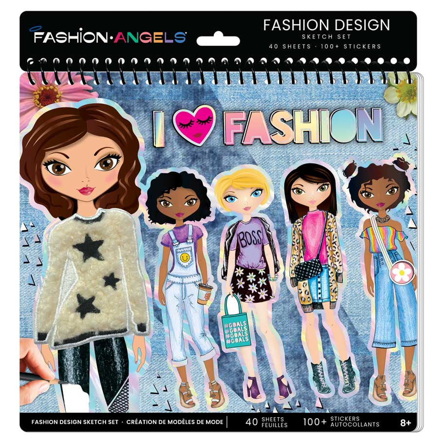 I Love Fashion Sketch Portfolio