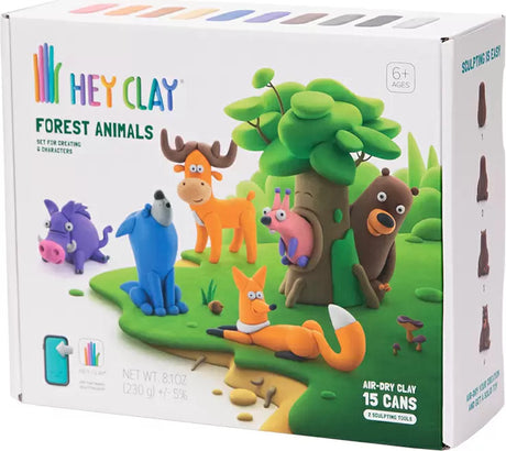Hey Clay Forest Animals