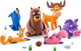 Hey Clay Forest Animals