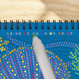 Lifelines Flowart Dot By Letter Into the Deep Metallic