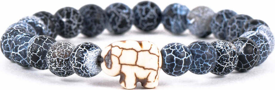 Fahlo Elephant Tracking Bracelet - River Blue