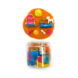 Puppies and Kitties Sensory PlayDough-to-Go Jar