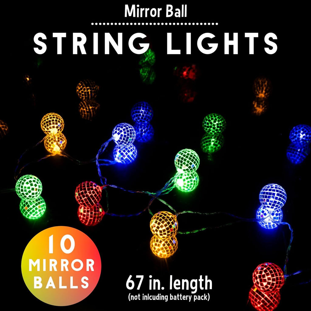 Mirror Ball String Lights