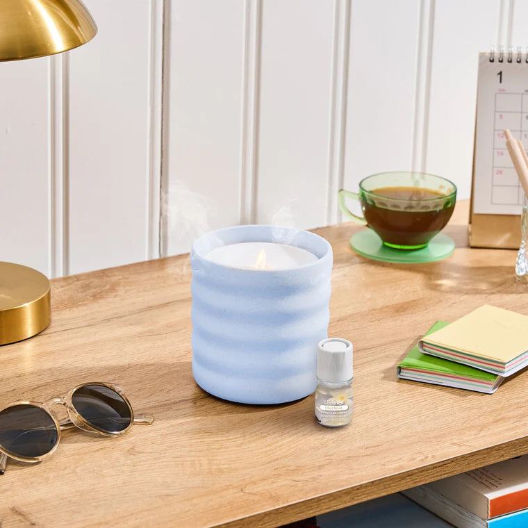 Lifelines Flameless Candle Diffuser Bubble Blue