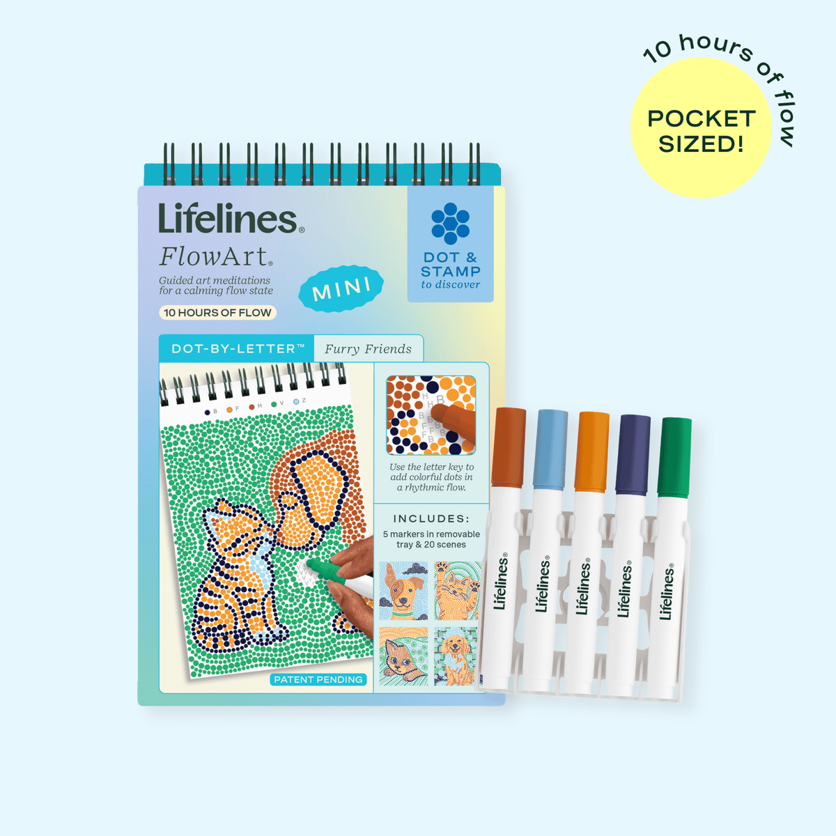 Lifelines Mini FlowArt Furry Friends