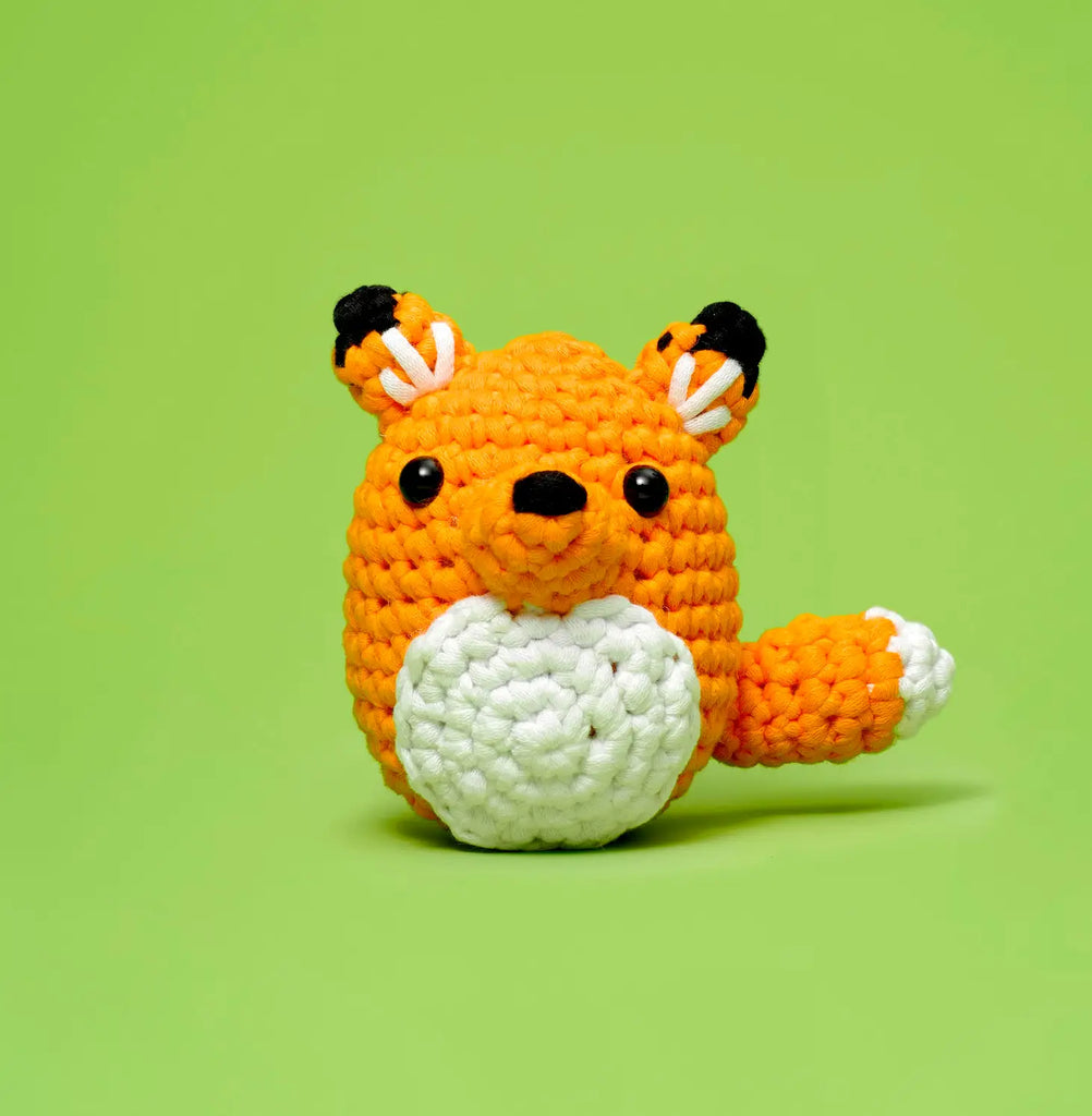wooble crochet kit fox picture 2