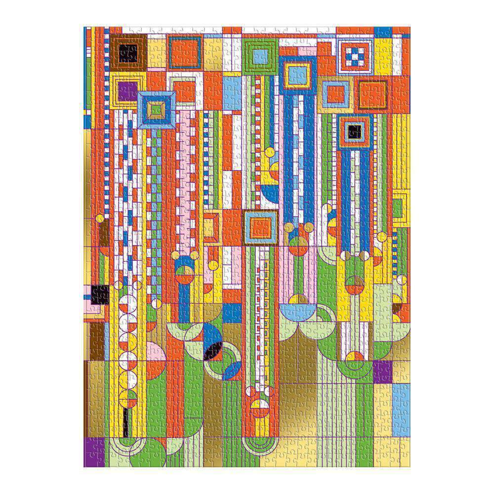 FLW Saguaro Cactus 1000 Piece Foil Puzzle