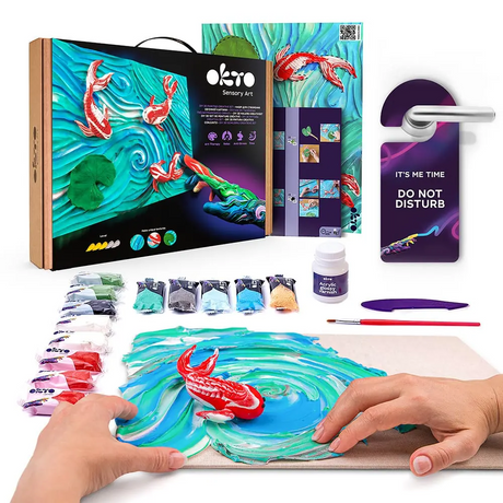 OKTO DIY 3D Painting Set Koi Carp