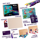 OKTO DIY 3D Painting Set Koi Carp