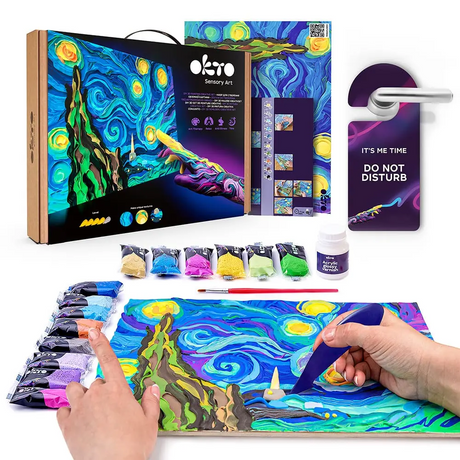 OKTO DIY 3D Painting Set Starry Night