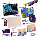 OKTO DIY 3D Painting Set Starry Night