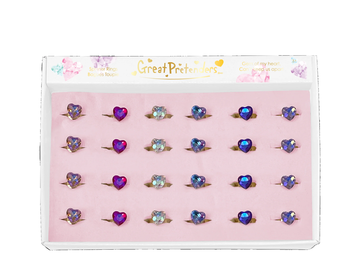 Gem of My Heart Spinner Ring