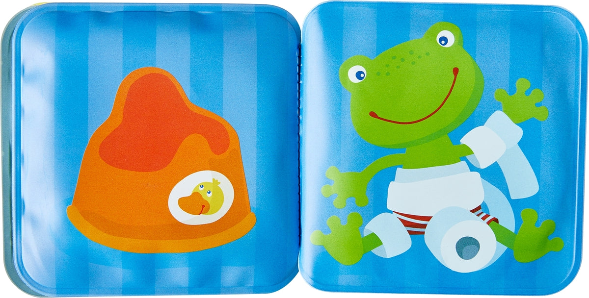HABA Captain Frog Bath Book - Waterproof Baby Bath Toy
