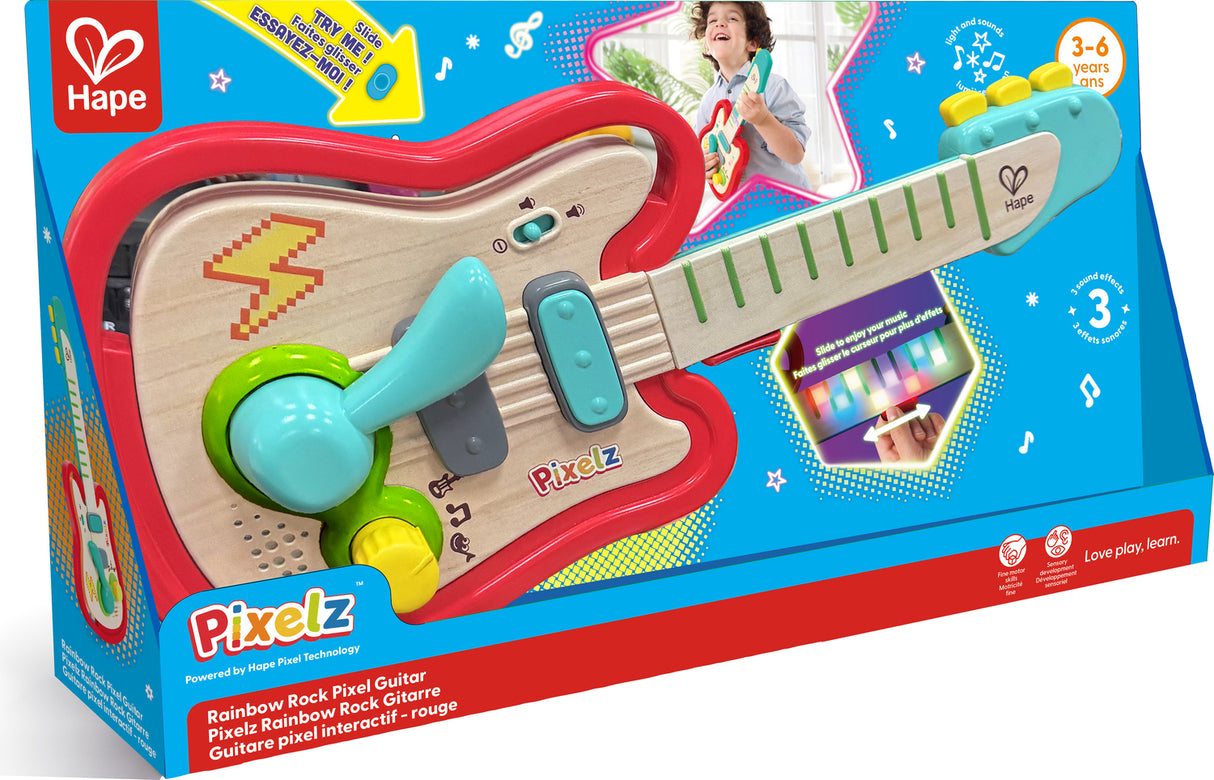 Rainbow Rock Guitar (Pixelz)