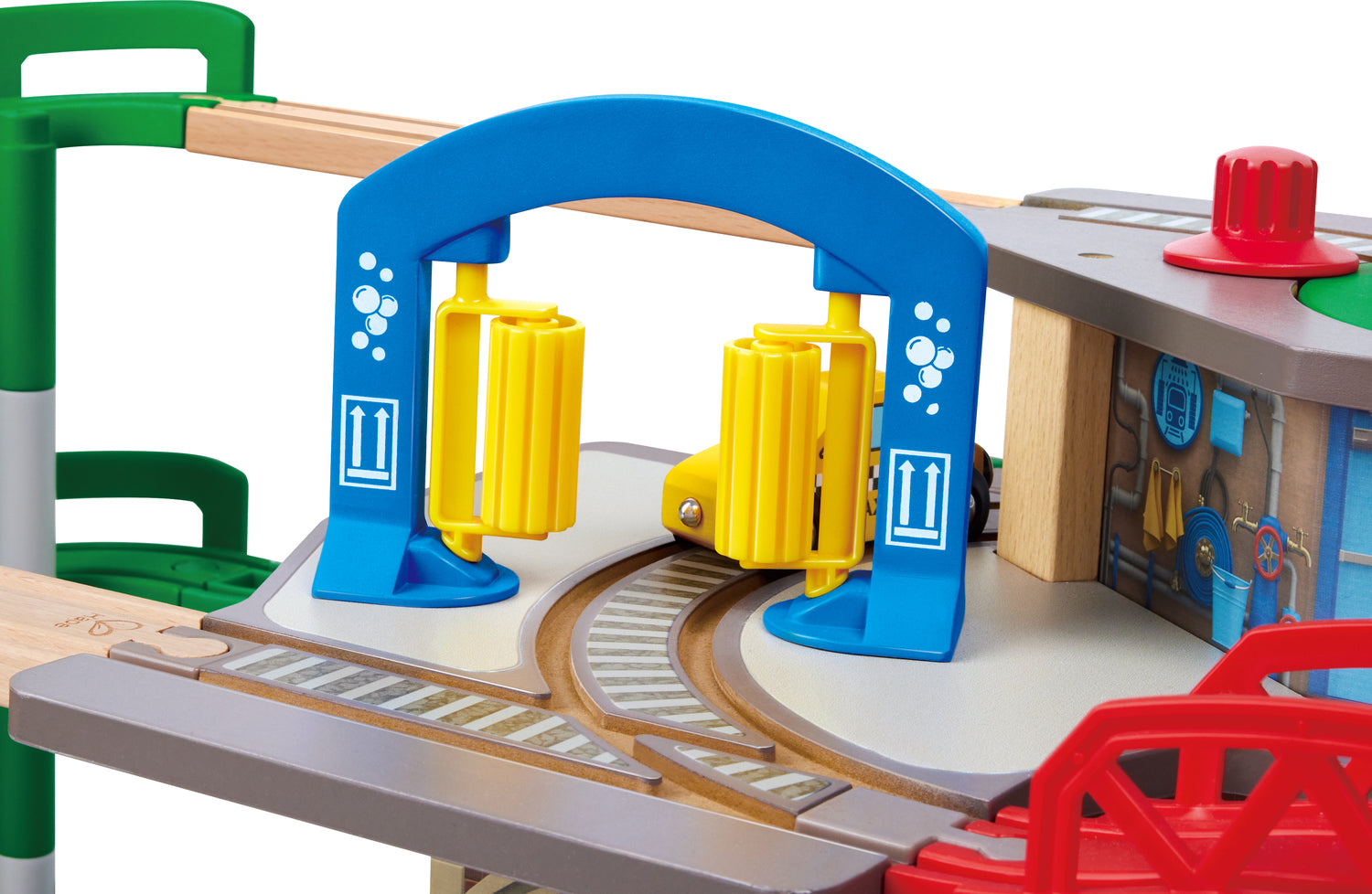 Hape E3883 Multi-Level Railway City Set – Turner Toys