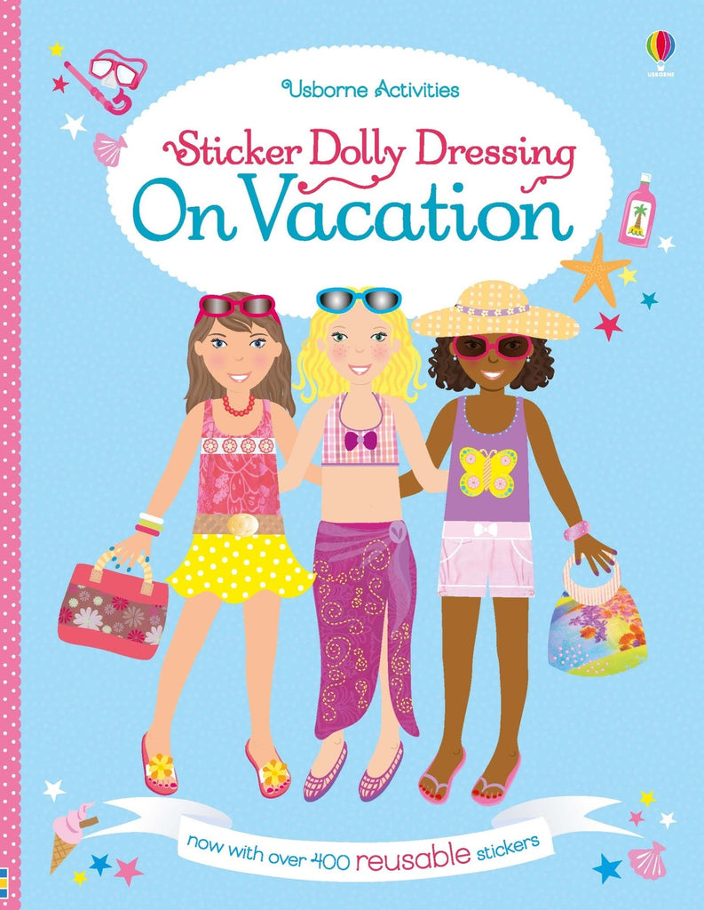 Sticker Dolly Dressing  On Vacation