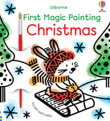 First Magic Painting Christmas: A Christmas Holiday Book for Kids