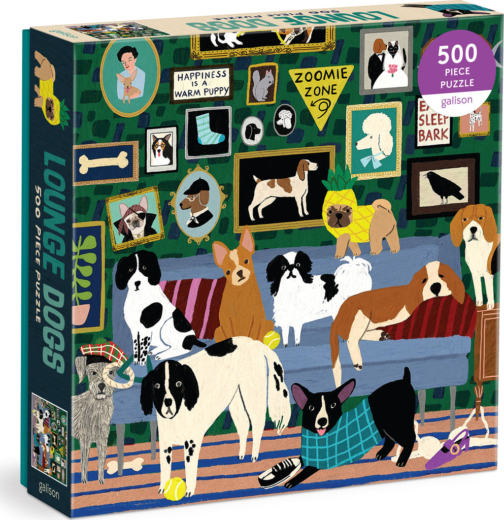 Lounge Dogs 500 Piece Puzzle