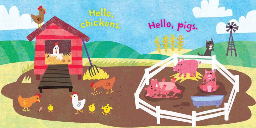 Indestructibles: Hello, Farm!: Chew Proof · Rip Proof · Nontoxic · 100% Washable (Book for Babies, Newborn Books, Safe to Chew)