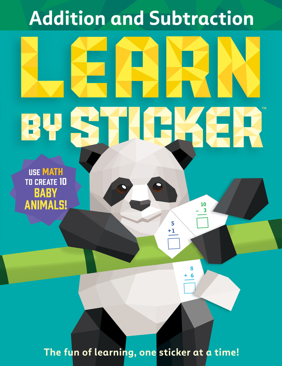 Learn By Stickers - Addition & Subtraction – Turner Toys