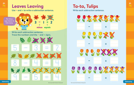 Brain Quest Math Workbook: Kindergarten