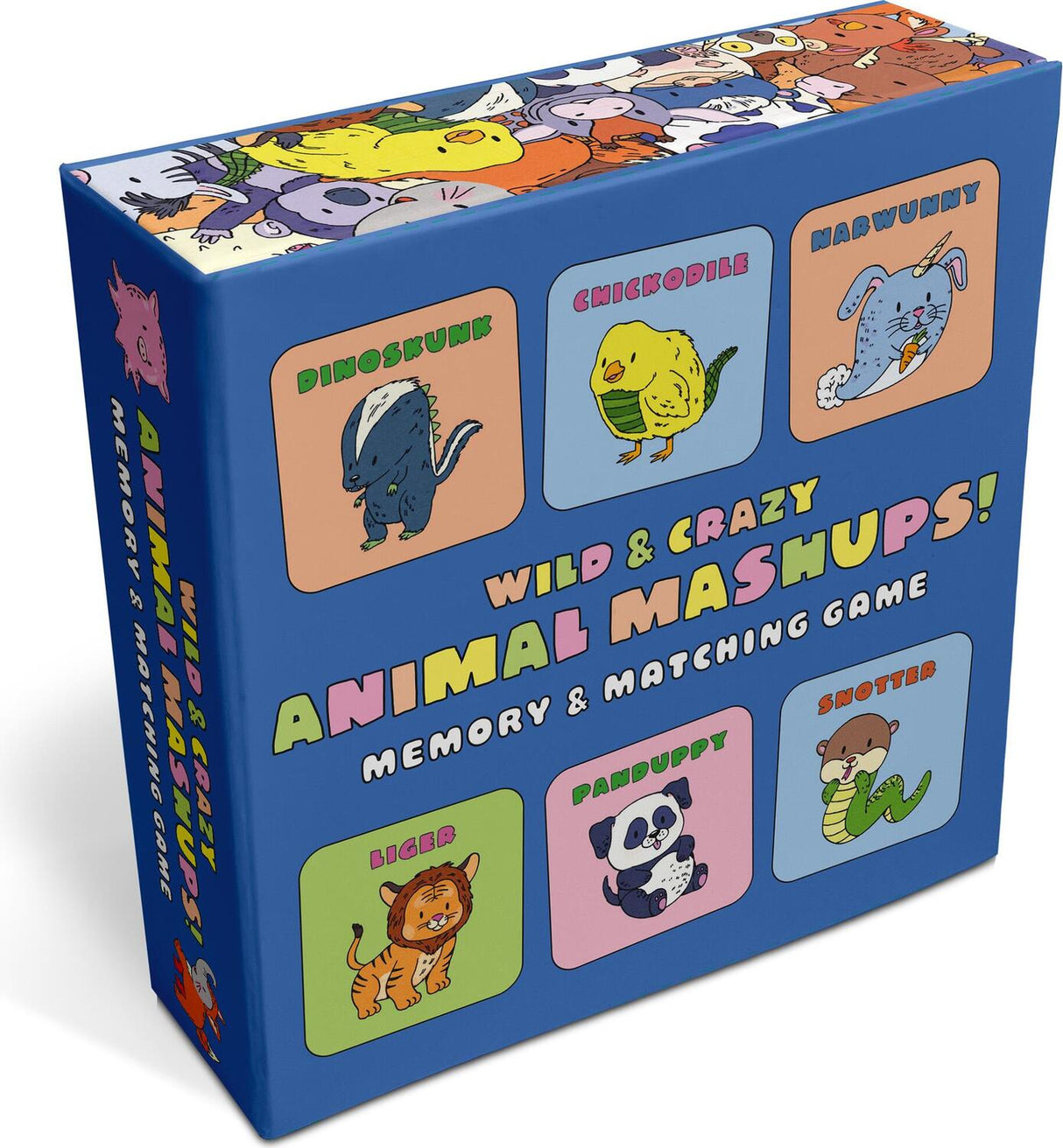 Wild & Crazy Animal Mashups! Memory & Matching Game