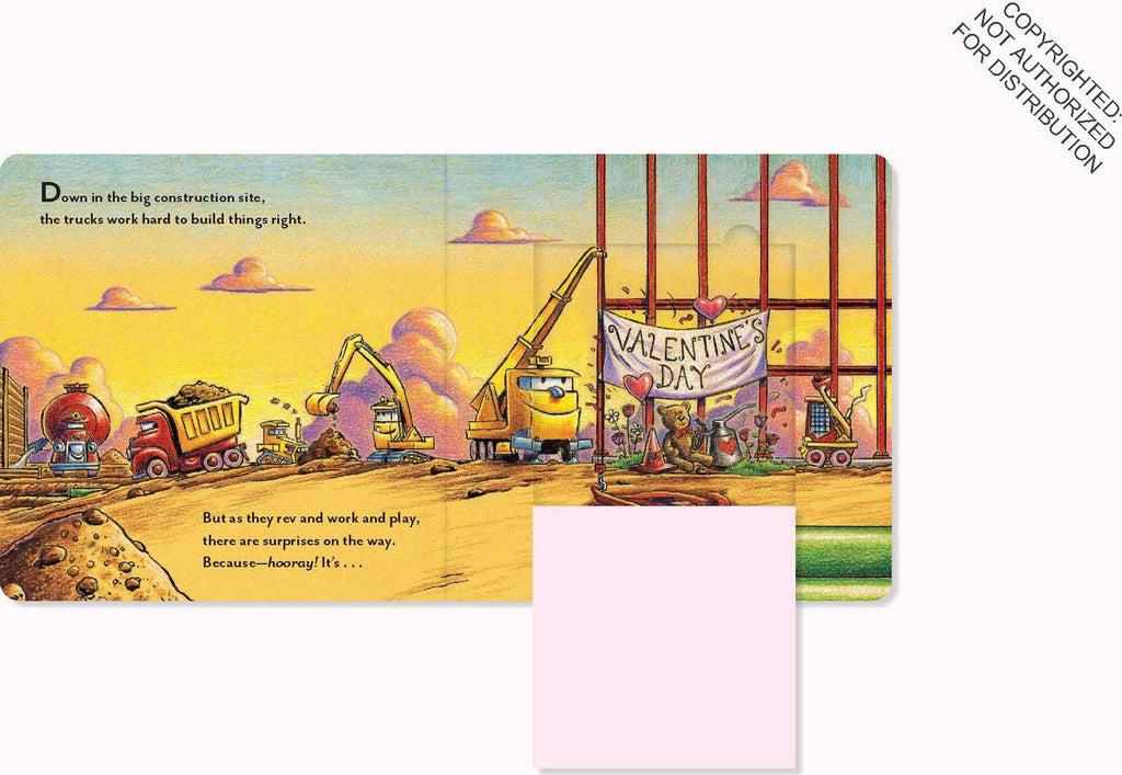 Construction Site: You’re Just Right: A Valentine Lift-the-Flap Book