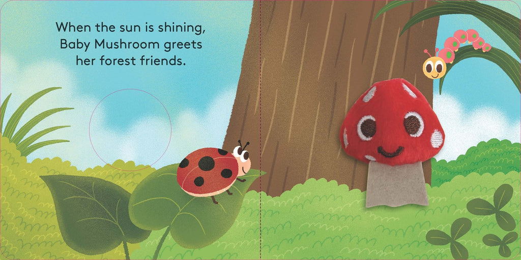 Baby Mushroom: Finger Puppet Book