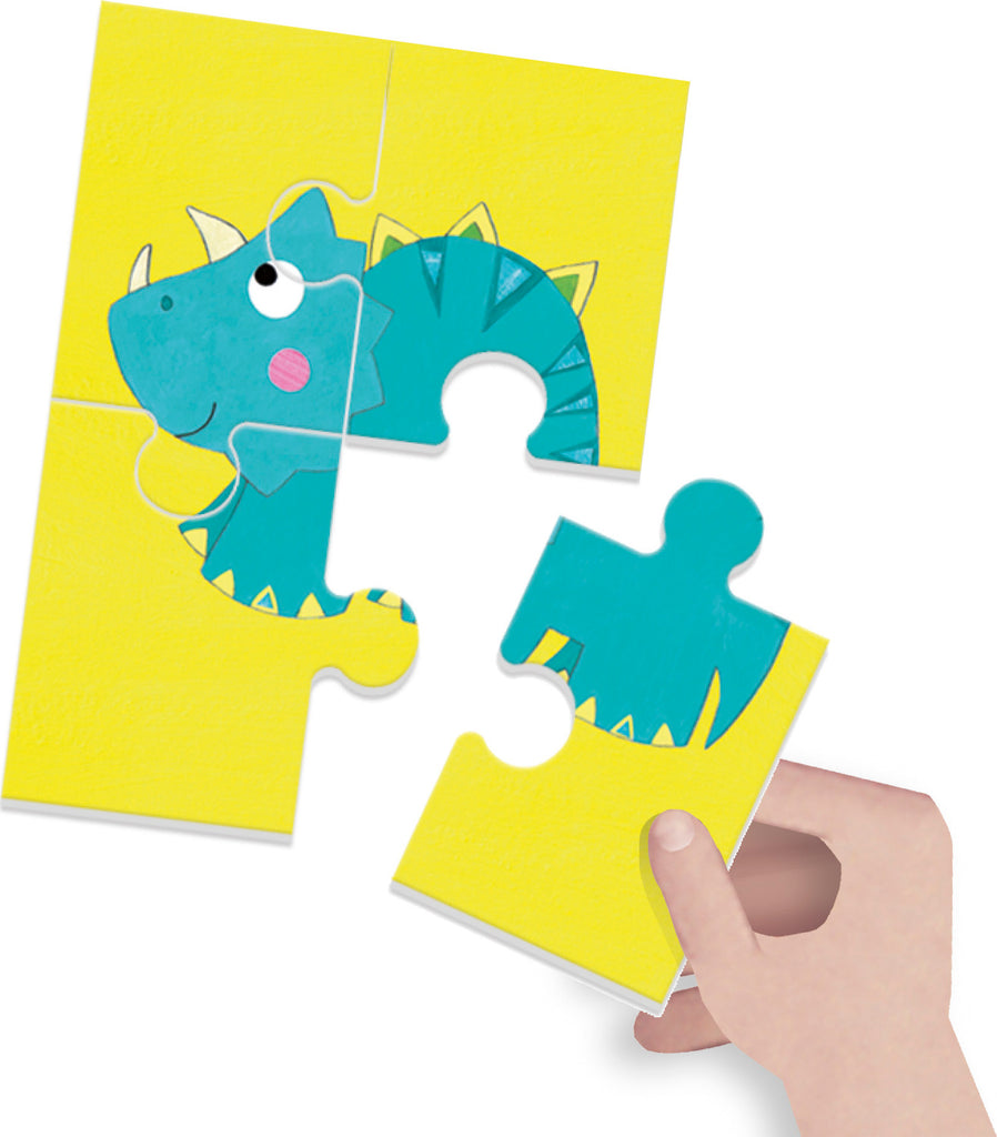 Puzzle 8+1 Dinosaurs