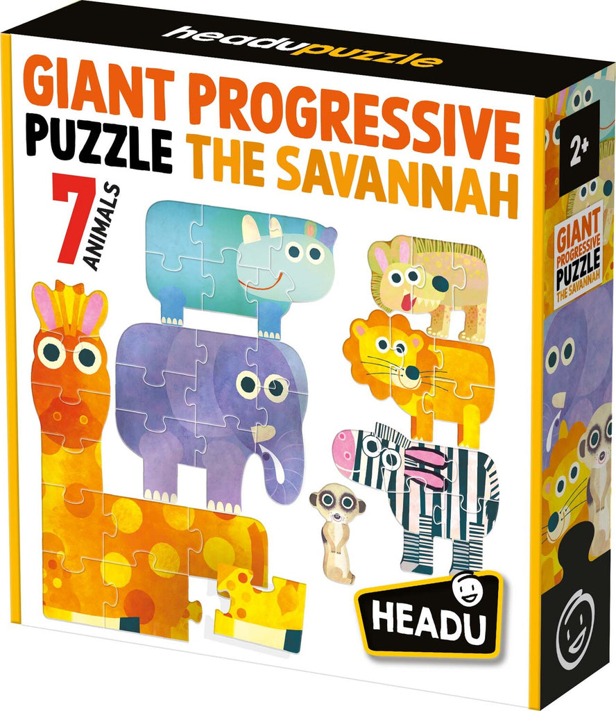 Giant Progressive Puzzle The Savannah