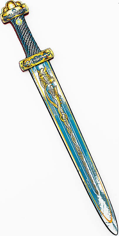 Liontouch Pretend-Play Foam Harald Viking Sword - Blue