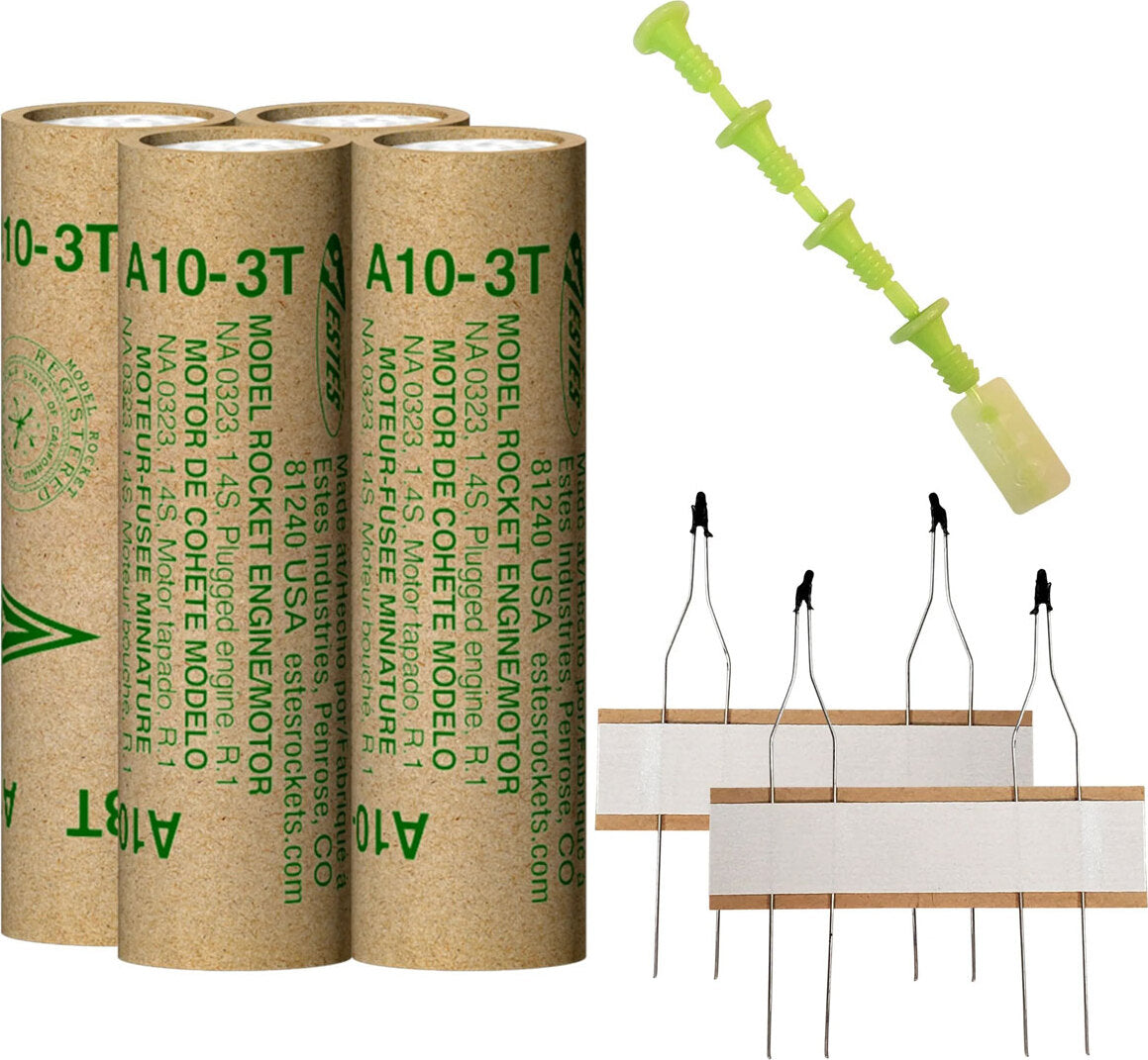 A10-3T Model Rocket Engines (4pk)
