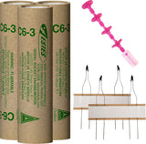 C6-3 Model Rocket Engines (3pk)