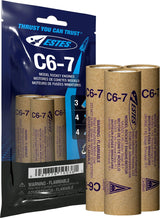 C6-7 Model Rocket Engines (3pk)