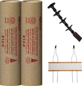 E12-0 Model Rocket Engines, (2pk)