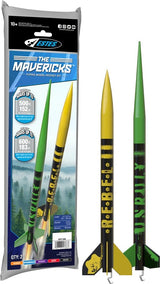 The Mavericks Twin Pack Model Rocket Kit