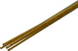 Round Brass Rod: 0.020" OD x 12" Long
