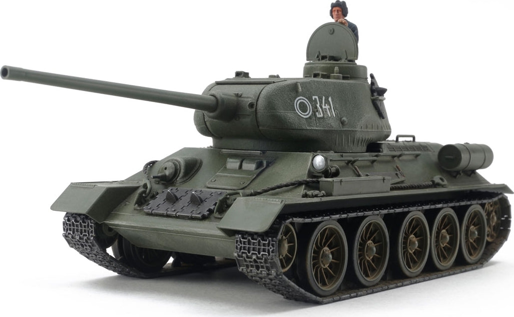 1/48 Russian Med Tank T34/85 Plastic Model Kit