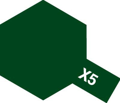 Acrylic X-5 Green Paint, 23ml Bottle