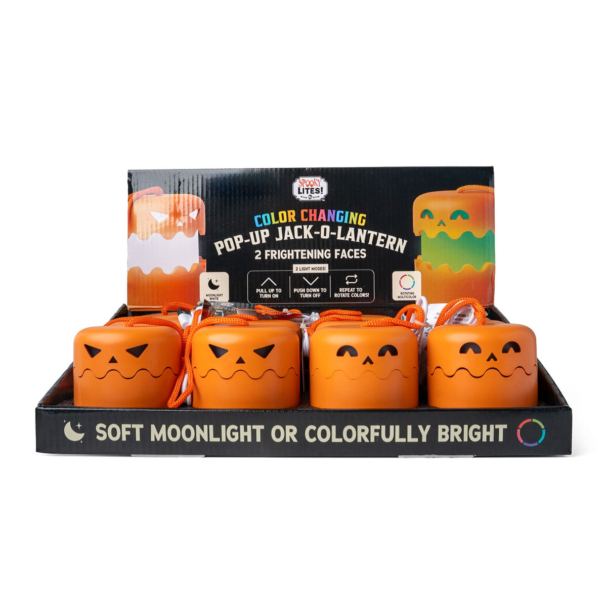 Color Changing Pop-Up Jack-O-Lantern
